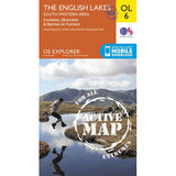 Scafell Pike Map, OS Explorer OL6 Map for Scafell Pike