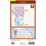 Scafell Pike Map, OS Explorer OL6 Map for Scafell Pike